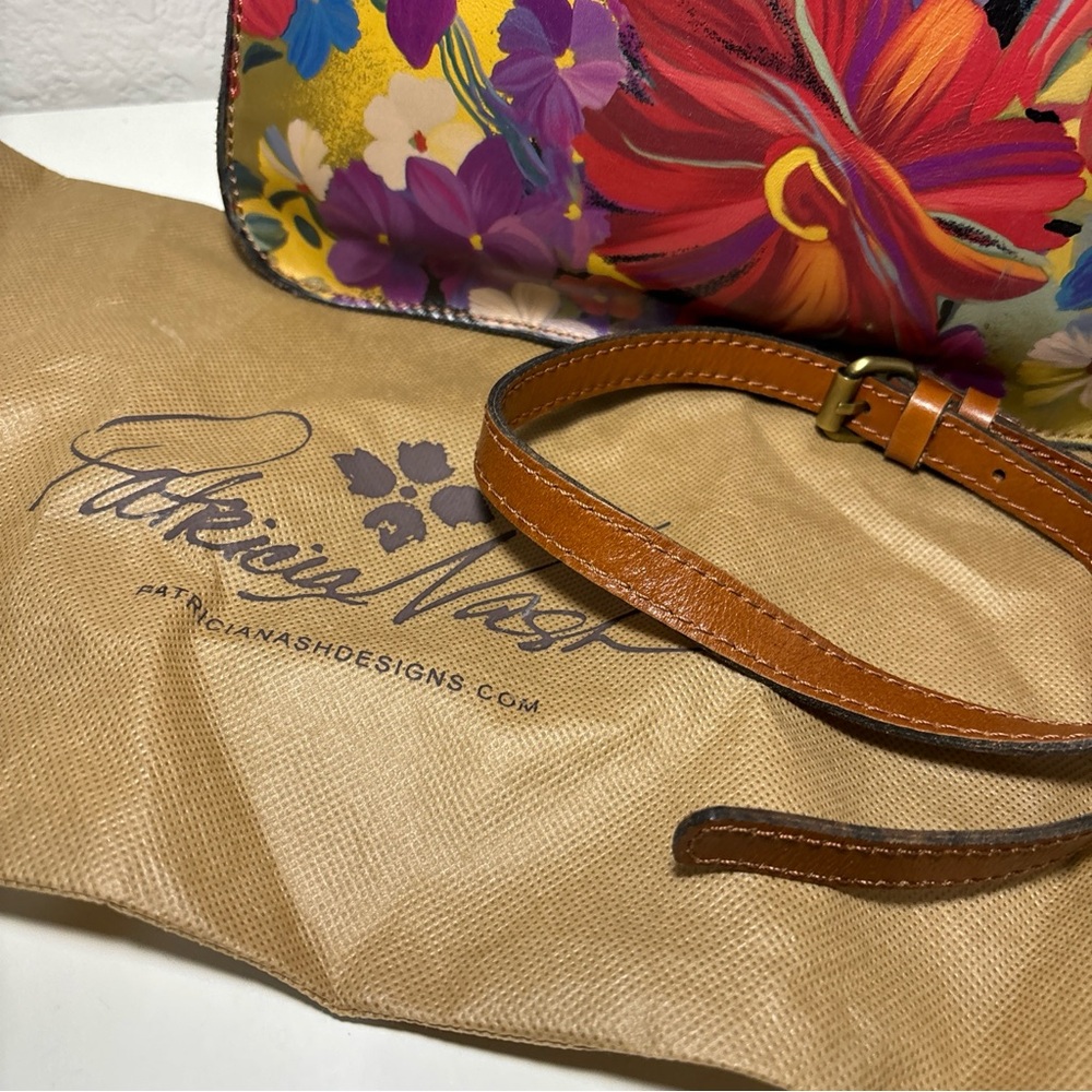 Patricia Nash Purse Citrus Sunrise Nazaire Crossbody Bag - Picture 2 of 10